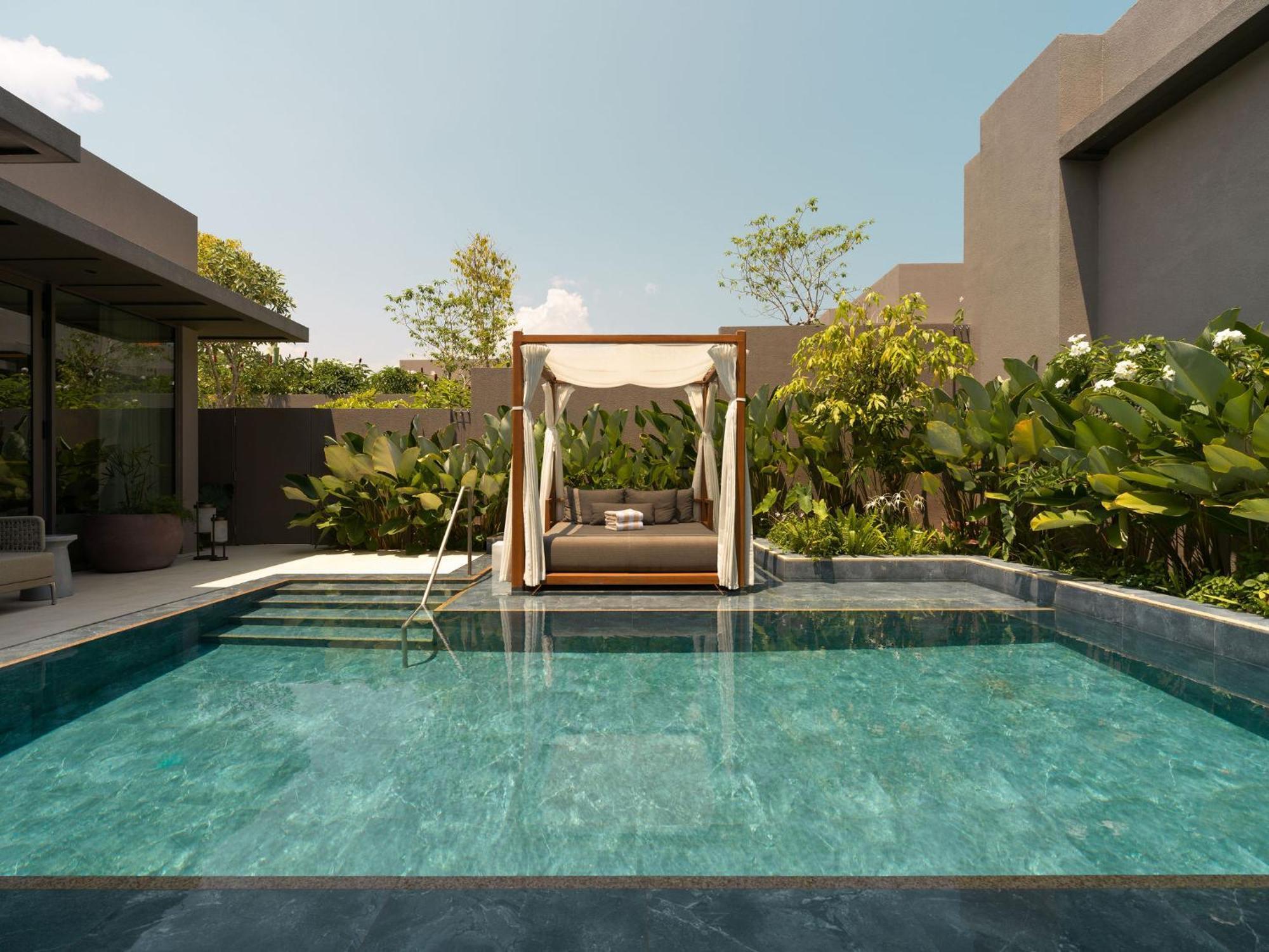 Signature One-Bedroom Villa with Pool, 2 Single Beds