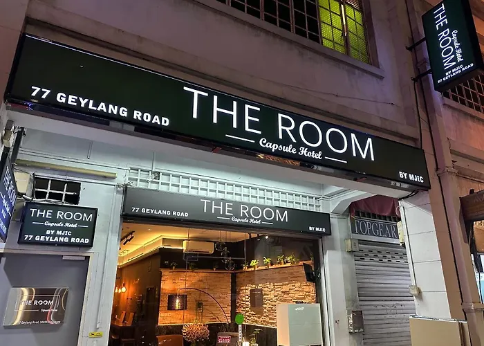 The Room Capsule Hotel シンガポール